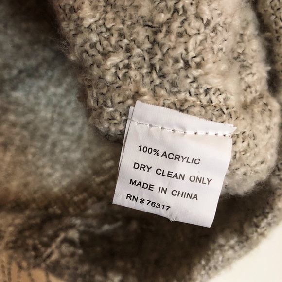 Grey heather infinity scarf - Picture 3 of 3